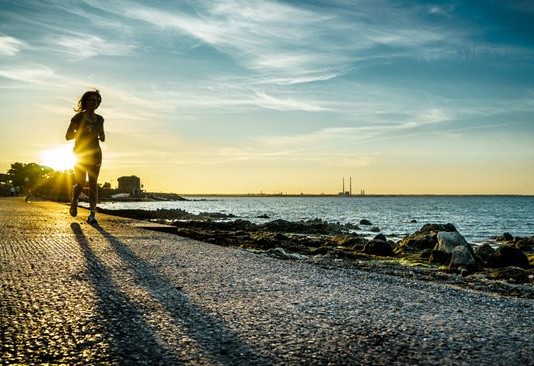 running
