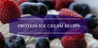 protein ice cream