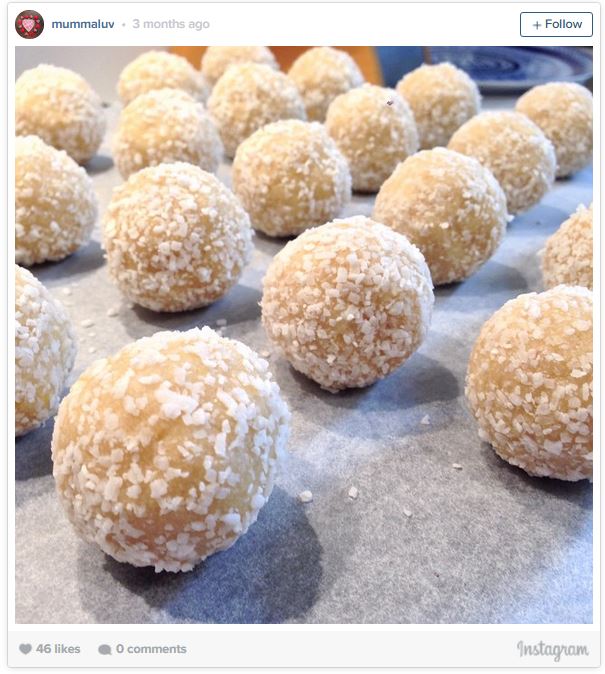 lemon protein ball