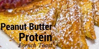 peanut butter protein french toast