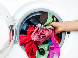 washing workout clothes